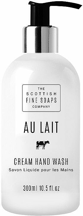 Flüssigseife - Scottish Fine Soaps Au Lait Cream Hand Wash — Bild N1