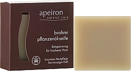 Düfte, Parfümerie und Kosmetik Haarseife für trockenes Haar - Apeiron Brahmi Plant Oil Soap