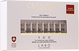 Düfte, Parfümerie und Kosmetik Ampullen gegen mittelstarken und fortschreitenden Haarausfall für Damen - Labo Crescina HFSC 500 Re-Growth Woman