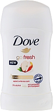 Deostick Antitranspirant - Dove Go Fresh Apple & White Tea Deodorant — Bild N1