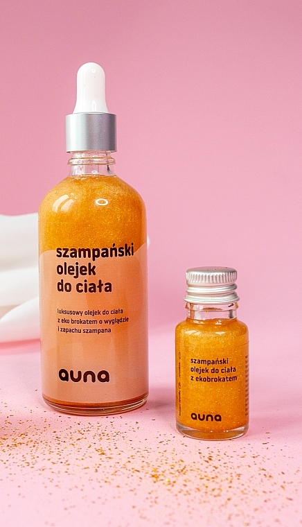 Schimmerndes Körperöl mit Champagner - Auna Champagne Body Oil — Bild N4