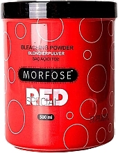 Düfte, Parfümerie und Kosmetik Blondierpulver - Morfose Bleaching Powder Red Hair