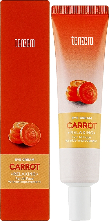 Augencreme mit Karotten - Tenzero Relaxing Carrot Eye Cream — Bild N2