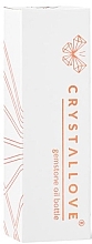 Roll-on mit Kristallen Milch Bernstein 10 ml - Crystallove Milky Amber Oil Bottle — Bild N2