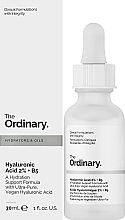 Gesichtsserum mit 2% Hyaluronsäure und Vitamin B5 - The Ordinary Hyaluronic Acid 2% + B5 — Bild N2