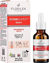 Regenerierendes Serum für Gesicht, Hals und Dekolleté - Floslek Dermo Expert Skin Renewal Serum — Foto N2
