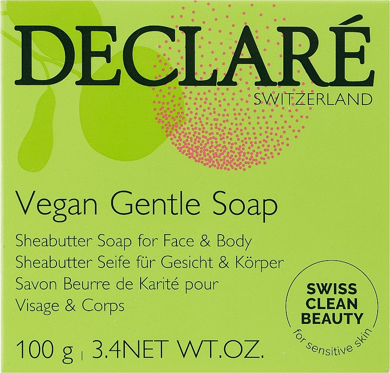 Milde Seife für Gesicht und Körper - Declare Vegan Gentle Soap — Bild N1