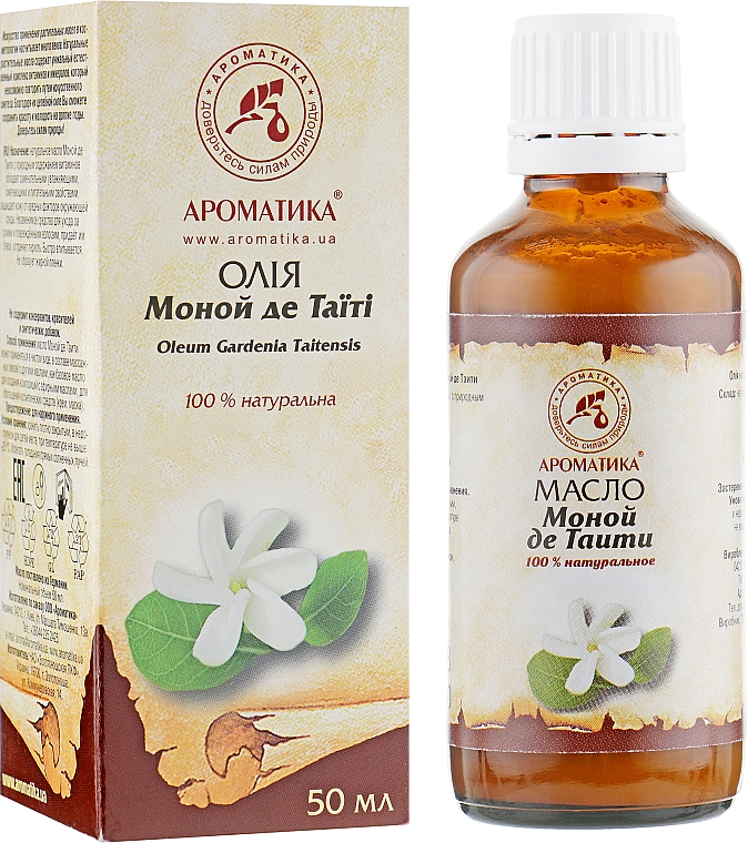 Kosmetisches Öl Monoi de Tahiti - Aromatika — Bild N2