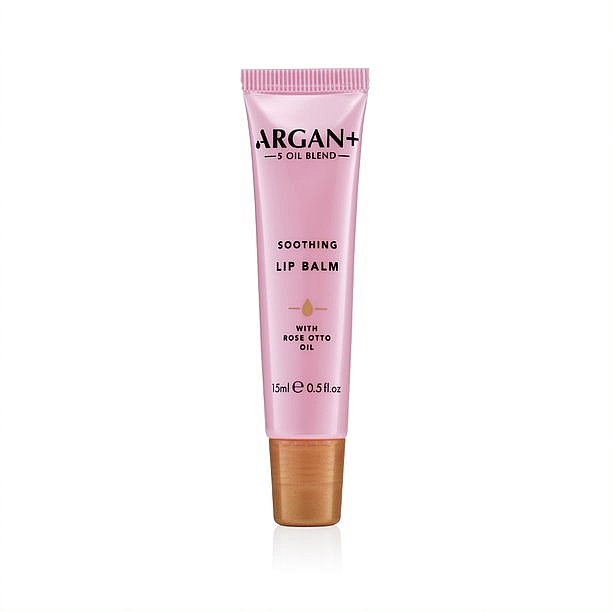Beruhigender Lippenbalsam mit Arganöl - Argan+ Moroccan Rose Soothing Lip Balm