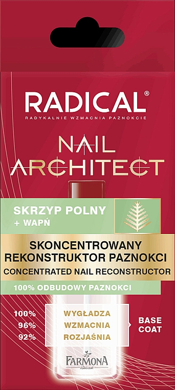 Nagelhärter für geschädigte und geschwächte Nägel - Farmona Radical Nail Architect