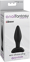 Analplug aus Silikon schwarz - PipeDream Anal Fantasy Collection Mini Silicone Plug Black  — Bild N1