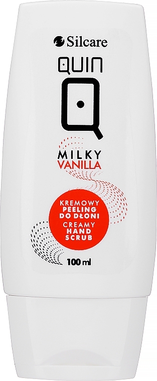 Cremiges Handpeeling mit Vanille - Silcare Quin Hand Cream Peeling Milky Vanilla