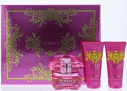 Düfte, Parfümerie und Kosmetik Versace Bright Crystal Absolu - Duftset (Eau de Parfum 50ml + Körperlotion 50ml + Duschgel 50ml)