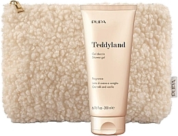 Set - Pupa Teddyland Oat Milk And Vanila (sh/gel/200ml + bag) — Bild N1