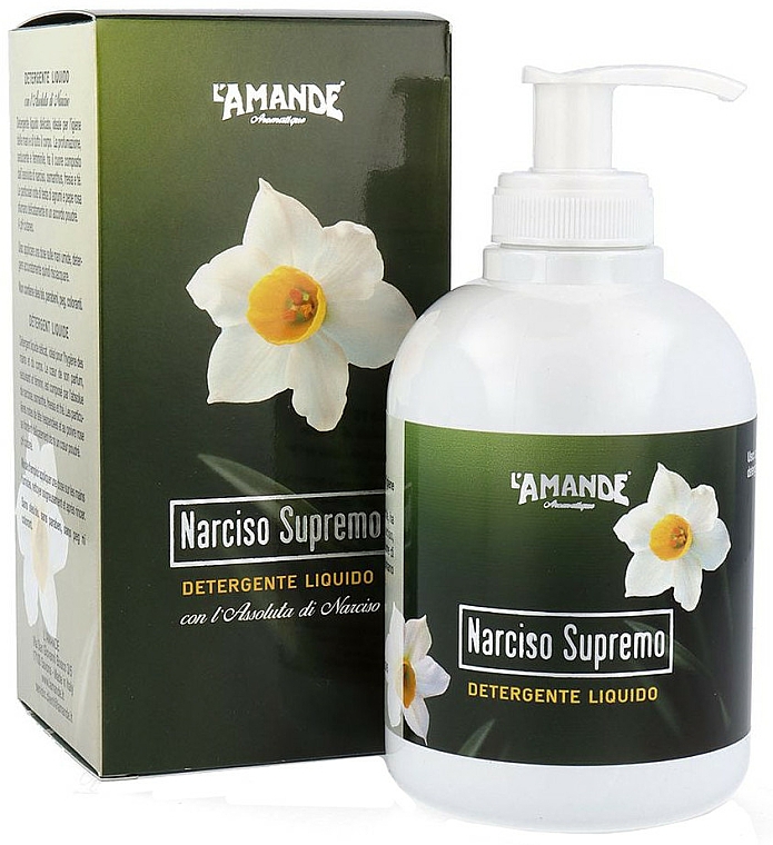 Flüssige Handseife Narzisse - L'amande Narciso Supremo Liquid Soap — Bild N1