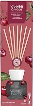 Aromadiffusor Black Cherry - Yankee Candle Signature Reed Diffuser — Bild N1