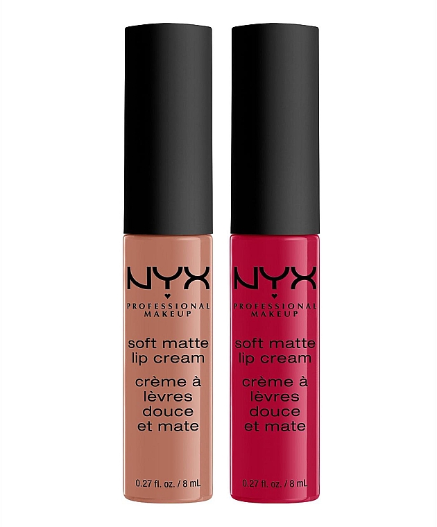 NYX Professional Makeup Soft Matte Lip Cream Duo Gift Set - Lippen-Make-up Set — Bild N2