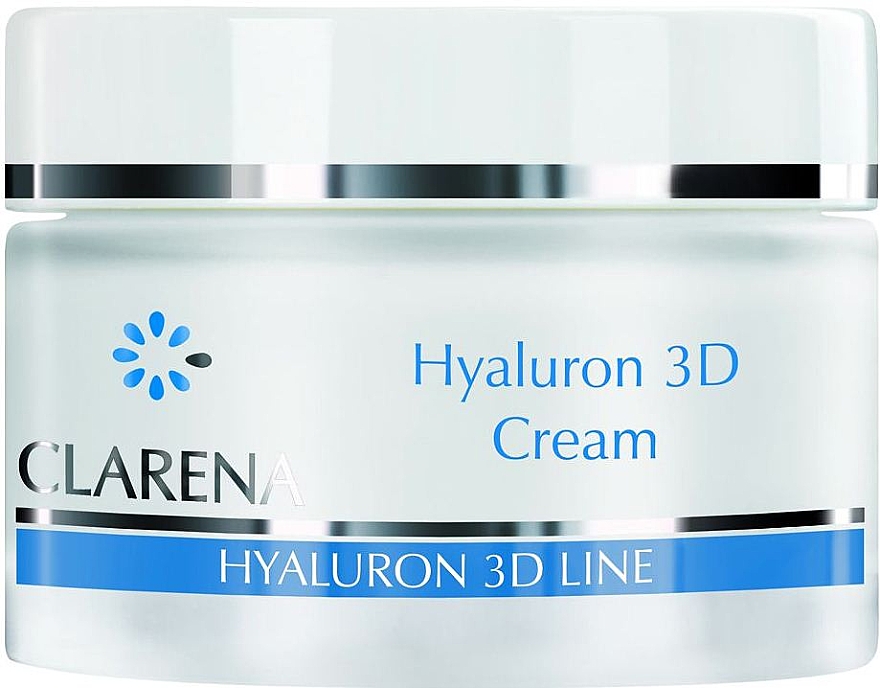 Ultra-feuchtigkeitsspendende Gesichtscreme mit Hyaluronsäure - Clarena Hyaluron 3D Cream — Bild N1