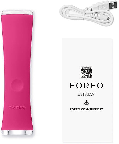 Akne-Behandlungsgerät mit blauem LED-Licht - Foreo Espada 2 Fuchsia  — Bild N3