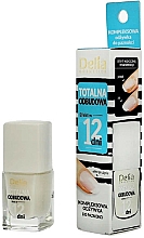 Nährender und regenerierender Nagelconditioner mit Effekt in 12 Tagen - Delia Super Total Restoration Nail Conditioner — Foto N1