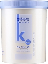 Intensiv feuchtigkeitsspendende Haarmaske mit Keratin und Seidenproteinen - Salerm Keratin Shot Deep Impact Plus — Bild N3