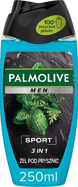 3in1 Duschgel für Körper, Gesicht und Haar - Palmolive Sport Naturals Mint And Cedar Oils — Bild N3