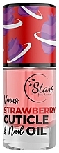 Öl für Nägel und Nagelhaut - Stars from The Stars Cuticle & Nail Oil Venus Strawberry — Bild N1