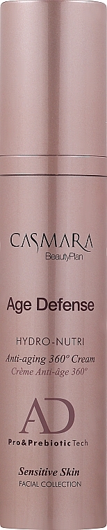 Feuchtigkeitsspendende und nährende Anti-Aging Gesichtscreme mit pro- und präbiotischem Komplex - Casmara Age Defense Cream — Bild N1