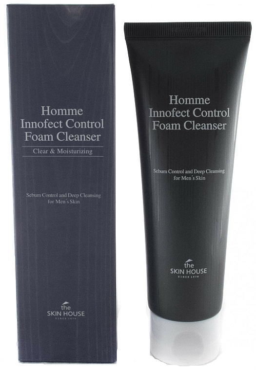 Reinigungsschaum für Männerhaut - The Skin House Homme Innofect Control Foam Cleanser — Bild N1