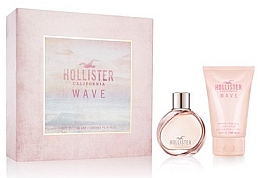 Düfte, Parfümerie und Kosmetik Hollister Wave For Her - Duftset (Eau de Parfum 50ml + Körpermilch 100ml)