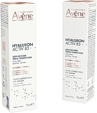 Augencreme - Avene Hyaluron Activ B3 Triple Correction Eye Cream — Bild N2