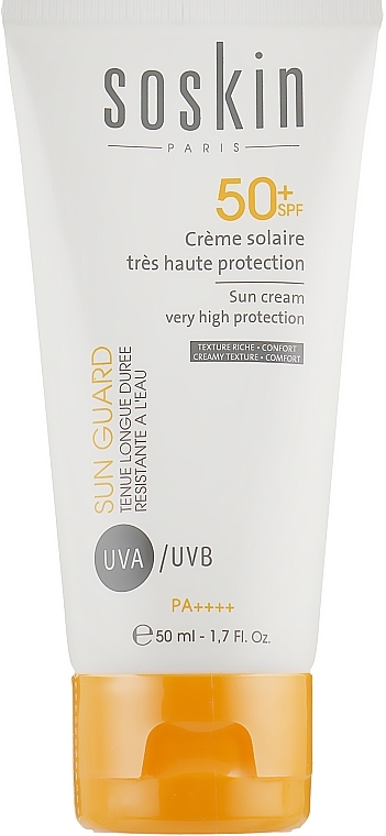 Sonnenschutzcreme SPF 50+ - Soskin Sun Cream Very High Protection SPF50 — Bild N1