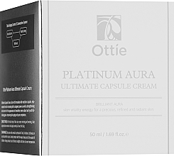 Düfte, Parfümerie und Kosmetik Gesichtscreme mit Platin - Ottie Platinum Aura Ultimate Capsule Cream