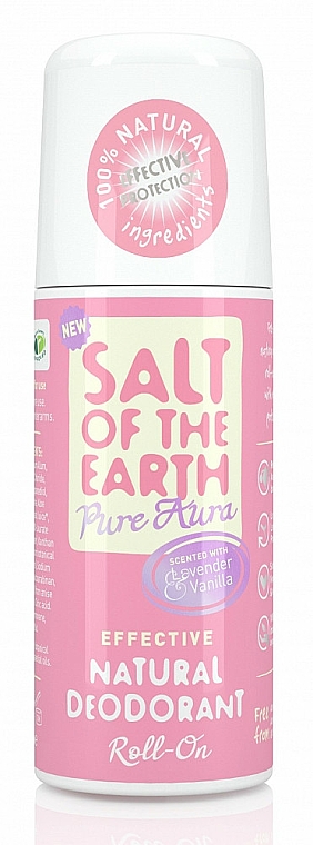 Deo Roll-on - Salt of the Earth Lavender And Vanilla Natural Roll-On Deodorant