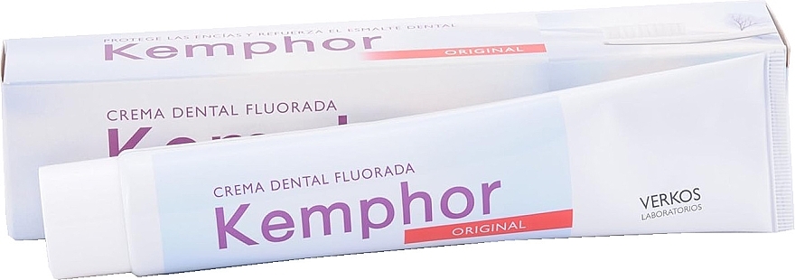 Zahnpasta - Kemphor Crema Dental Flourada Original — Bild N1