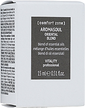 Orientalische ätherische Ölmischung für den Körper - Comfort Zone Aromasoul Oriental Blend — Bild N2