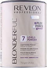 Aufhellendes Haarpulver bis zu 7 Stufen - Revlon Professional Blonderful 7 Levels Lightening Powder — Bild N1