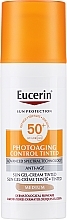 Sonnenschützende Gesichtscreme SPF 50+ - Eucerin Photoaging Control Tinted Sun Gel-Cream SPF50+ Medium — Bild N2