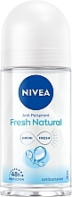 Deo Roll-on Antitranspirant - NIVEA fresh natural deodorant Roll-On — Bild N1