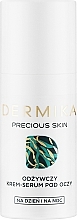 Düfte, Parfümerie und Kosmetik Nährendes Creme-Serum für die Augenpartie - Dermika Precious Skin Nourishing Eye Cream Serum