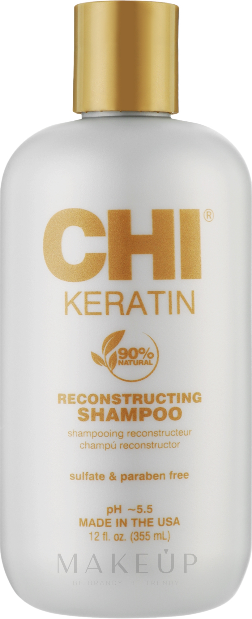 Regenerierendes Shampoo mit Keratin - CHI Keratin Reconstructing Shampoo — Bild 355 ml