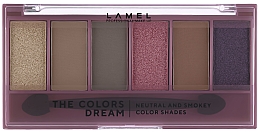 Düfte, Parfümerie und Kosmetik Lidschatten-Set - LAMEL Make Up The Colors Dream