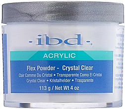 Acrylpuder kristallklar - IBD Flex Powder Crystal Clear — Bild N2