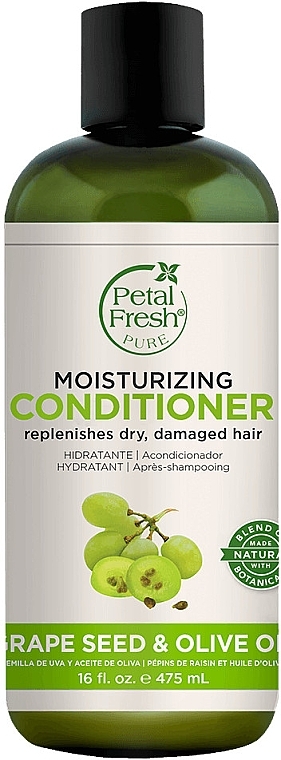 Haarspülung mit Traubenkern und Olivenöl - Petal Fresh Pure Grape Seed & Olive Oil Conditioner — Bild N1