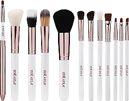 Make-up Pinselset in Etui 12 St. - Zoe Ayla Cosmetics Professional Brush Set — Bild N2