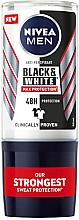 Düfte, Parfümerie und Kosmetik Deo Roll-on Antitranspirant Black & White - Nivea Men Max Pro 48H Antiperspirant Roll-On