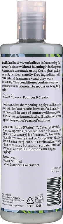 Conditioner für normales und fettiges Haar mit Rosmarin - Faith in Nature Rosemary Conditioner — Bild N2