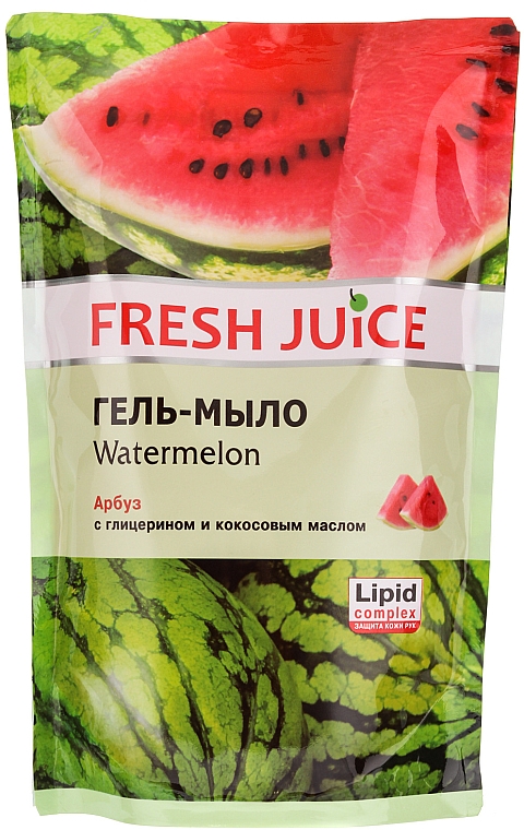 Gel-Seife Wassermelone (Doypack) - Fresh Juice Watermelon