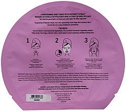 Pflegende Gesichtsmaske - Victoria's Secret Ladies Coconut Conditioning Sheet Mask — Bild N2