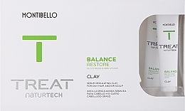 Düfte, Parfümerie und Kosmetik Set - Montibello Treat Naturtech Balance Restore Clay (serum/10x20ml)